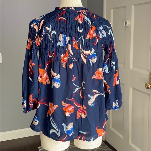 A.N.A A New Approach Floral Top - Picture 3 of 7